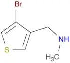 1-(4-Bromothiophen-3-yl)-N-methylmethanamine