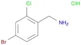 (4-Bromo-2-chlorophenyl)methanamine hydrochloride