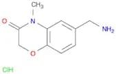 6-(Aminomethyl)-4-methyl-2H-benzo[b][1,4]oxazin-3(4H)-one hydrochloride