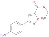 Ethyl 3-(4-aminophenyl)isoxazole-5-carboxylate