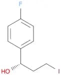 (S)-1-(4-fluorophenyl)-3-iodopropan-1-ol
