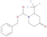 benzyl 4-oxo-2-(trifluoromethyl)piperidine-1-carboxylate