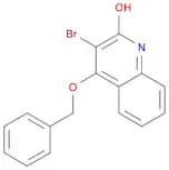 3-Bromo-4-(phenylmethoxy)-2(1H)-quinolinone