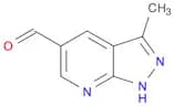 3-Methyl-1H-pyrazolo[3,4-b]pyridine-5-carbaldehyde