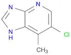3H-Imidazo[4,5-b]pyridine,  6-chloro-7-methyl-