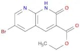 Ethyl 6-bromo-2-oxo-1,2-dihydro-1,8-naphthyridine-3-carboxylate