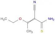 2-Cyano-3-ethoxybut-2-enethioamide