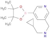 3-Pyridinemethanamine, n-(cyclopropylmethyl)-5-(4,4,5,5-tetramethyl-1,3,2-dioxaborolan-2-yl)-