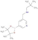 2,2-DiMethyl-N-((5-(4,4,5,5-tetraMethyl-1,3,2-dioxaborolan-2-yl)pyridin-3-yl)Methyl)propan-1-aMine