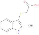 2-[(2-methyl-1H-indol-3-yl)sulfanyl]acetic acid