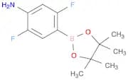 2,5-difluoro-4-(tetramethyl-1,3,2-dioxaborolan-2-yl)aniline