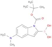 (1-(tert-Butoxycarbonyl)-5-(dimethylamino)-1H-indol-2-yl)boronic acid