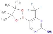 5-(4,4,5,5-Tetramethyl-1,3,2-dioxaborolan-2-yl)-4-(trifluoromethyl)pyrimidin-2-amine