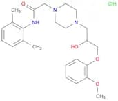 1-​Piperazineacetamide, N-​(2,​6-​dimethylphenyl)​-​4-​[2-​hydroxy-​3-​(2-​methoxyphenoxy)​propyl]…