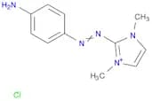 2-[(4-aminophenyl)azo]-1,3-dimethyl-1H-imidazolium chloride