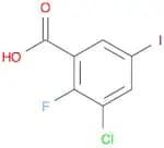 3-Chloro-2-fluoro-5-iodobenzoic acid
