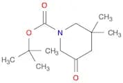 1-​Piperidinecarboxylic acid, 3,​3-​dimethyl-​5-​oxo-​, 1,​1-​dimethylethyl ester