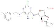 2-Chloro-N-[(3-iodophenyl)methyl]-2',3'-O-(1-methylethylidene) Adenosine
