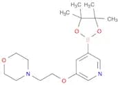 5-(2-Morpholinoethoxy)pyridine-3-boronic acid pinacol ester