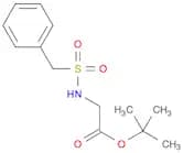 tert-Butyl 2-(phenylmethylsulfonamido)acetate