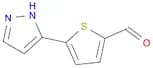 5-(1H-Pyrazol-5-yl)thiophene-2-carbaldehyde