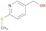 3-Pyridinemethanol, 6-(methylthio)-