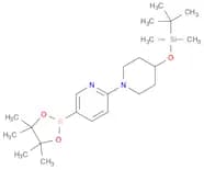 6-(4-((tert-Butyldimethylsilyl)oxy)piperidin-1-yl)pyridine-3-boronic acid pinacol ester