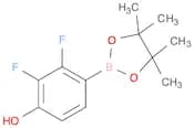2,3-difluoro-4-(tetramethyl-1,3,2-dioxaborolan-2-yl)phenol