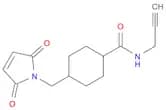 4-((2,5-Dioxo-2,5-dihydro-1H-pyrrol-1-yl)methyl)-N-(prop-2-yn-1-yl)cyclohexanecarboxamide