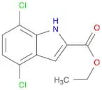 1H-Indole-2-carboxylic acid, 4,7-dichloro-, ethyl ester