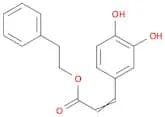 2-phenylethyl (2E)-3-(3,4-dihydroxyphenyl)prop-2-enoate