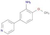 2-Methoxy-5-(pyridin-4-yl)aniline