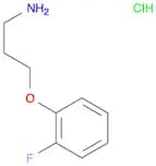 3-(2-Fluorophenoxy)propan-1-amine hydrochloride