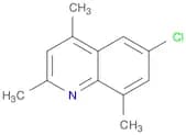 6-Chloro-2,4,8-trimethylquinoline