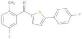 Methanone,[5-(4-fluorophenyl)-2-thienyl](5-iodo-2-methylphenyl)-