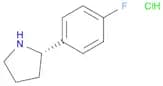 (S)-2-(4-Fluorophenyl)pyrrolidine hydrochloride
