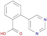 2-(Pyrimidin-5-yl)benzoic acid