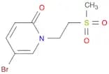 5-Bromo-1-[2-(methylsulfonyl)ethyl]pyridin-2(1H)-one