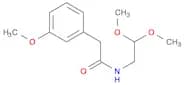Benzeneacetamide, N-(2,2-dimethoxyethyl)-3-methoxy-