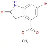 methyl 6-bromo-2-oxo-indoline-4-carboxylate
