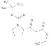 2-Pyrrolidinepropanoic acid, 1-[(1,1-dimethylethoxy)carbonyl]-b-oxo-,ethyl ester, (2S)-