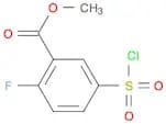 Methyl 5-(chlorosulfonyl)-2-fluorobenzoate