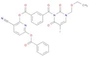Benzoic acid,3-[[3-(ethoxymethyl)-5-fluoro-3,6-dihydro-2,6-dioxo-1(2H)-pyrimidinyl]carbonyl]-, 6-(…