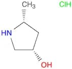 (3S,5R)-5-Methylpyrrolidin-3-ol hydrochloride