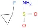 1-Fluorocyclopropane-1-sulfonamide