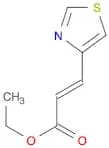 2-Propenoic acid, 3-(4-thiazolyl)-, ethyl ester, (E)-
