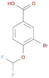 3-bromo-4-(difluoromethoxy)benzoic acid