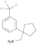 (1-[3-(Trifluoromethyl)phenyl]cyclopentyl)methanamine