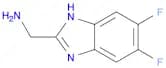 (5,6-Difluoro-1H-1,3-benzodiazol-2-yl)methanamine