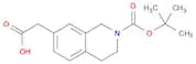 2-(2-(tert-Butoxycarbonyl)-1,2,3,4-tetrahydroisoquinolin-7-yl)acetic acid